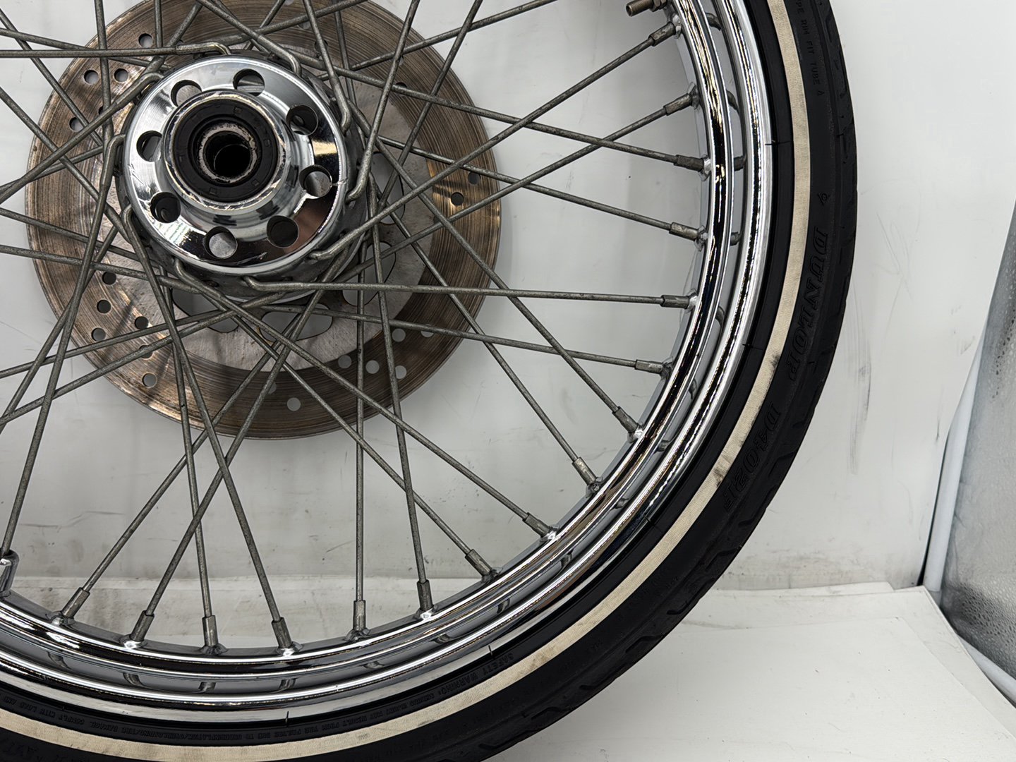 1997 Harley Softail Heritage Classic OEM Front Wheel Rim Tire Spoked MH90-21 21"