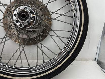 1997 Harley Softail Heritage Classic OEM Front Wheel Rim Tire Spoked MH90-21 21"