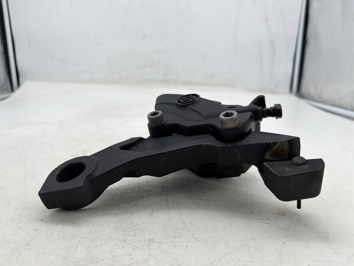 2012 Harley Street Glide Touring FLHX OEM Rear Back Brake Caliper w/ Bracket