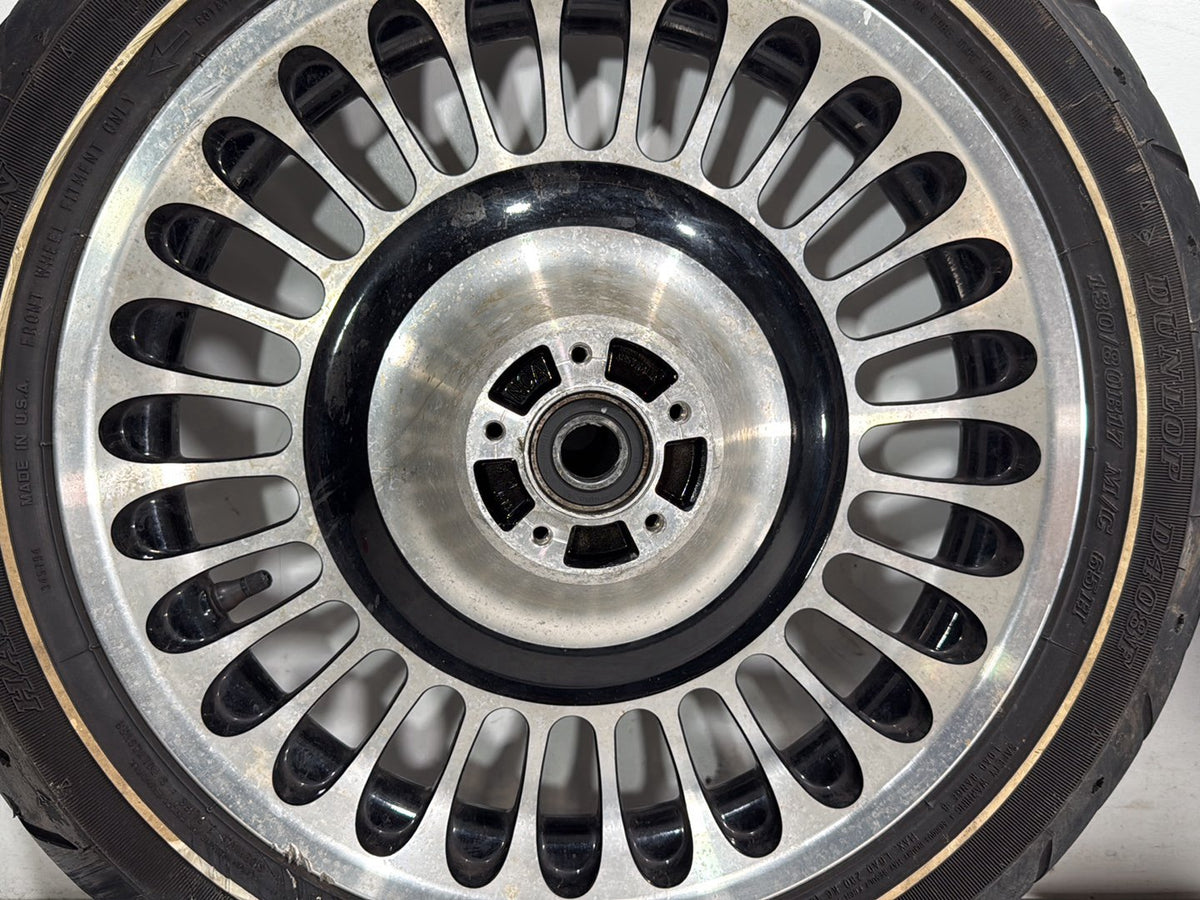 2010 Harley Electra Glide Touring Ultra FLHTCU OEM Front & Rear Wheel Rim Tire16" 17"