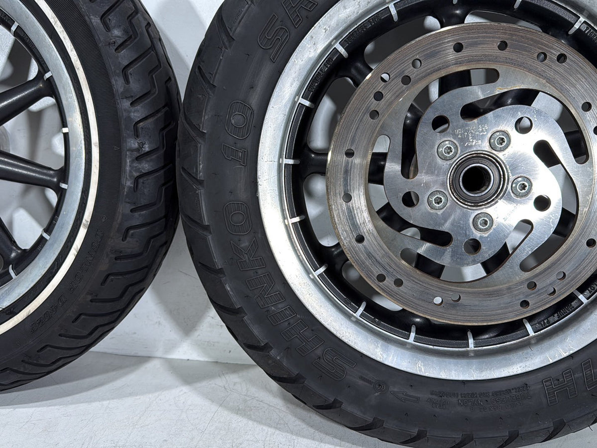2007 Harley Electra Glide Touring Ultra OEM Front & Rear Wheel Rim Tire 16"