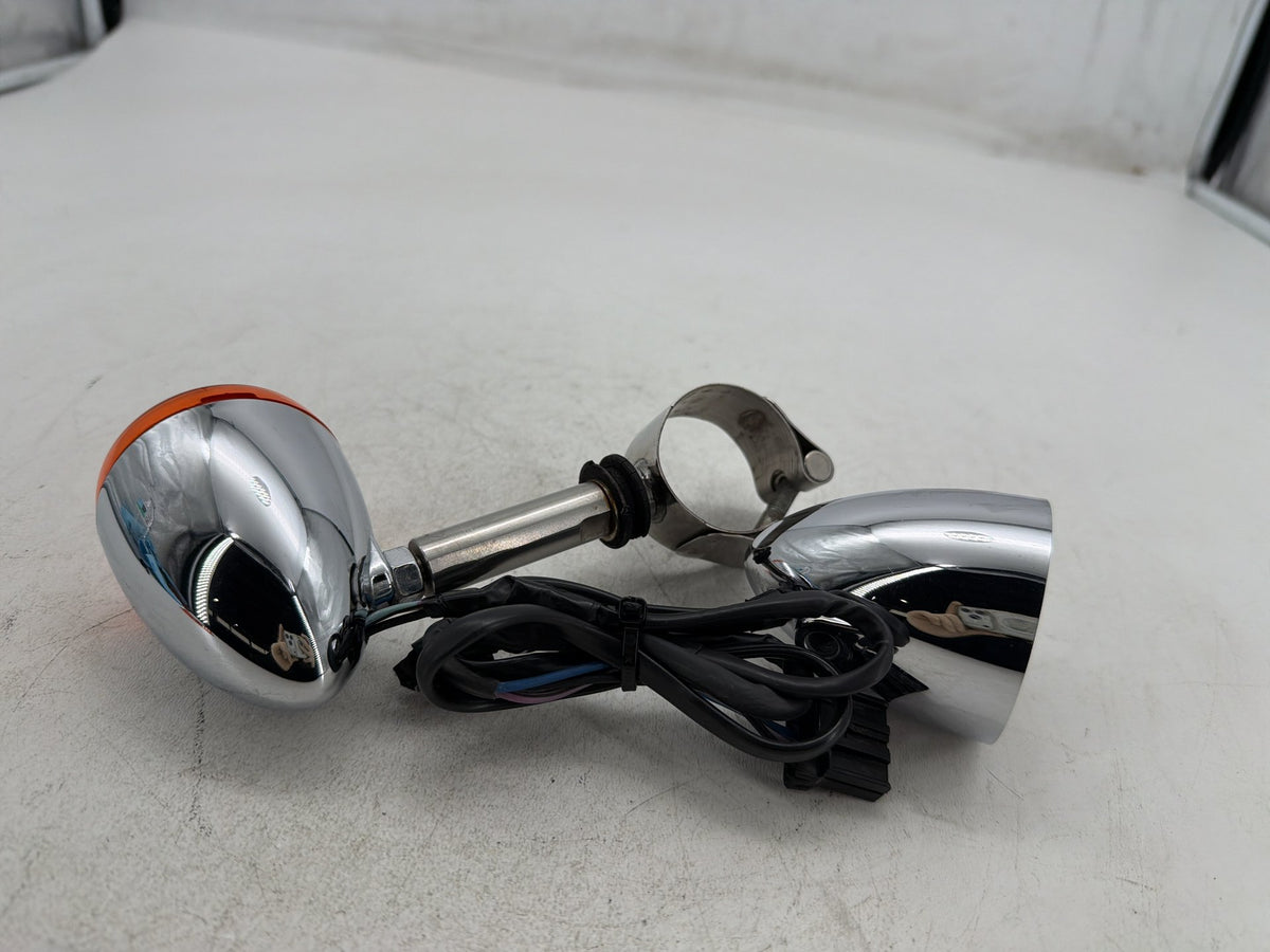 2001 Harley Softail Standard FXST OEM Front Left Right Turn Signal Indicators