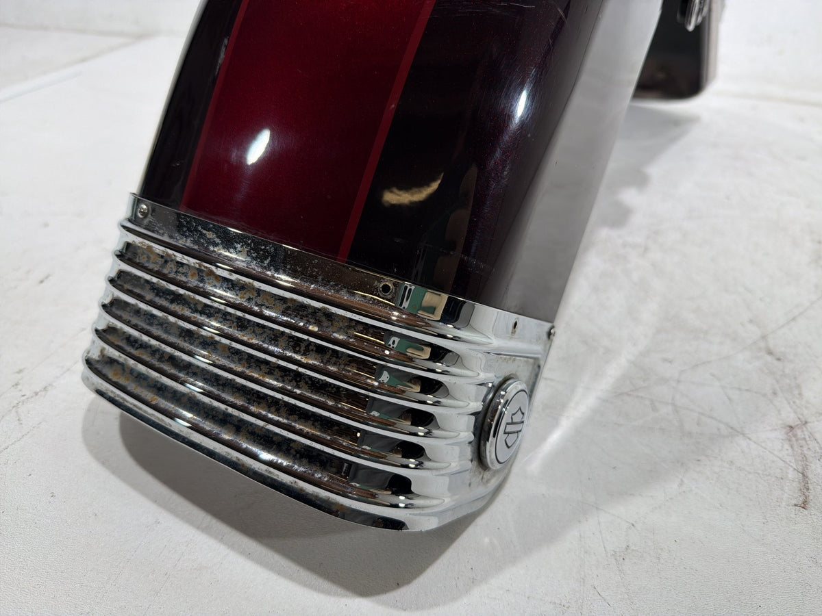 2015 Harley Electra Glide Touring OEM Front Wheel Fender Shell Panel BENT DENTED