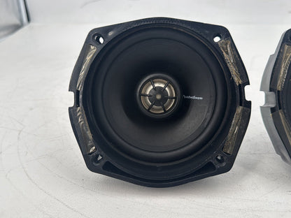 08 Harley Touring Electra Glide Left Right Sound Audio Speakers Rockford R1-HD52