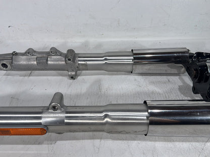 2013 Harley Heritage Softail Classic FLSTC OEM Front Triple Tree Set & LH RH Fork Legs Sliders
