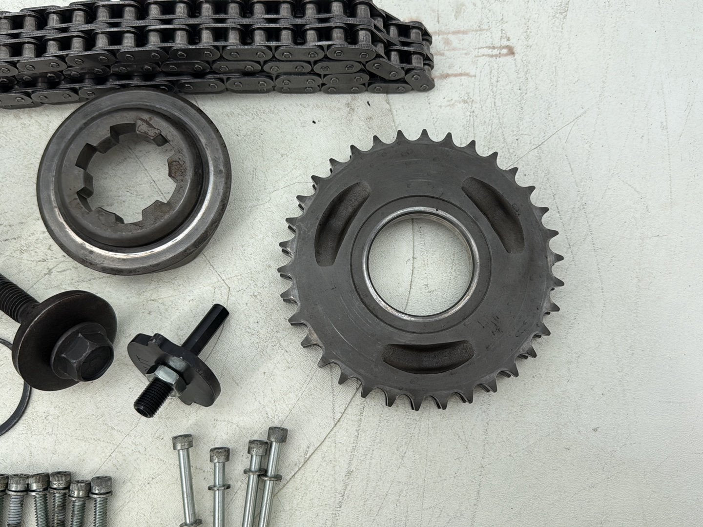 2007 Harley Dyna Street Bob FXDBI OEM Clutch Basket Chain Tensioner Kit