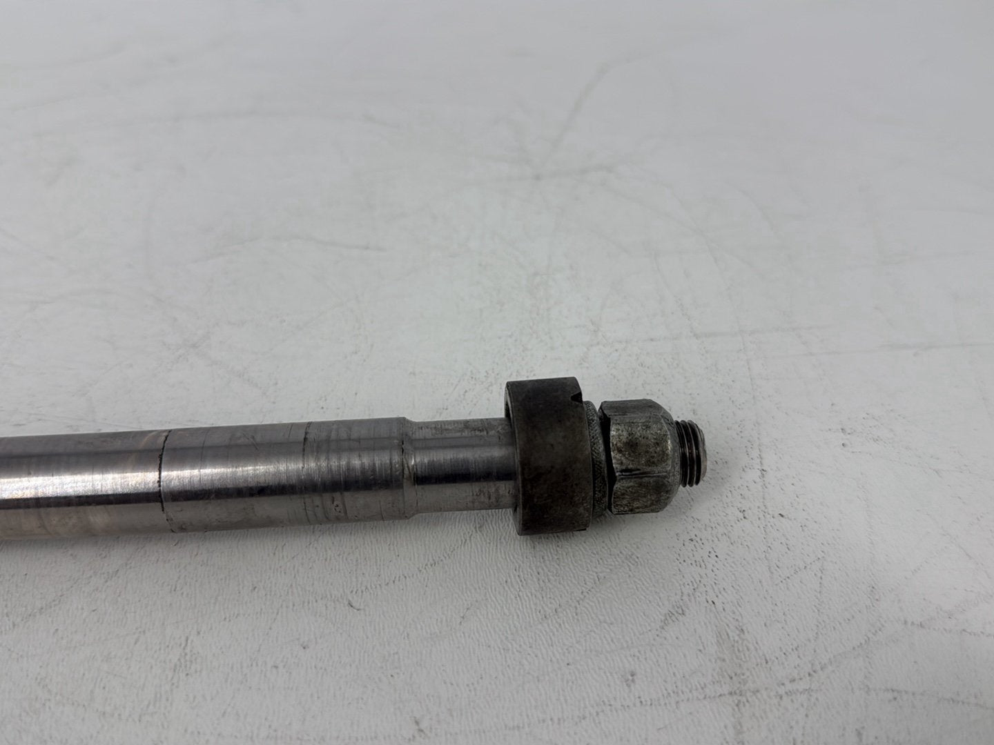 2005 Harley Sportster XL883C 883 Custom OEM Front Wheel Axle Bolt Shaft