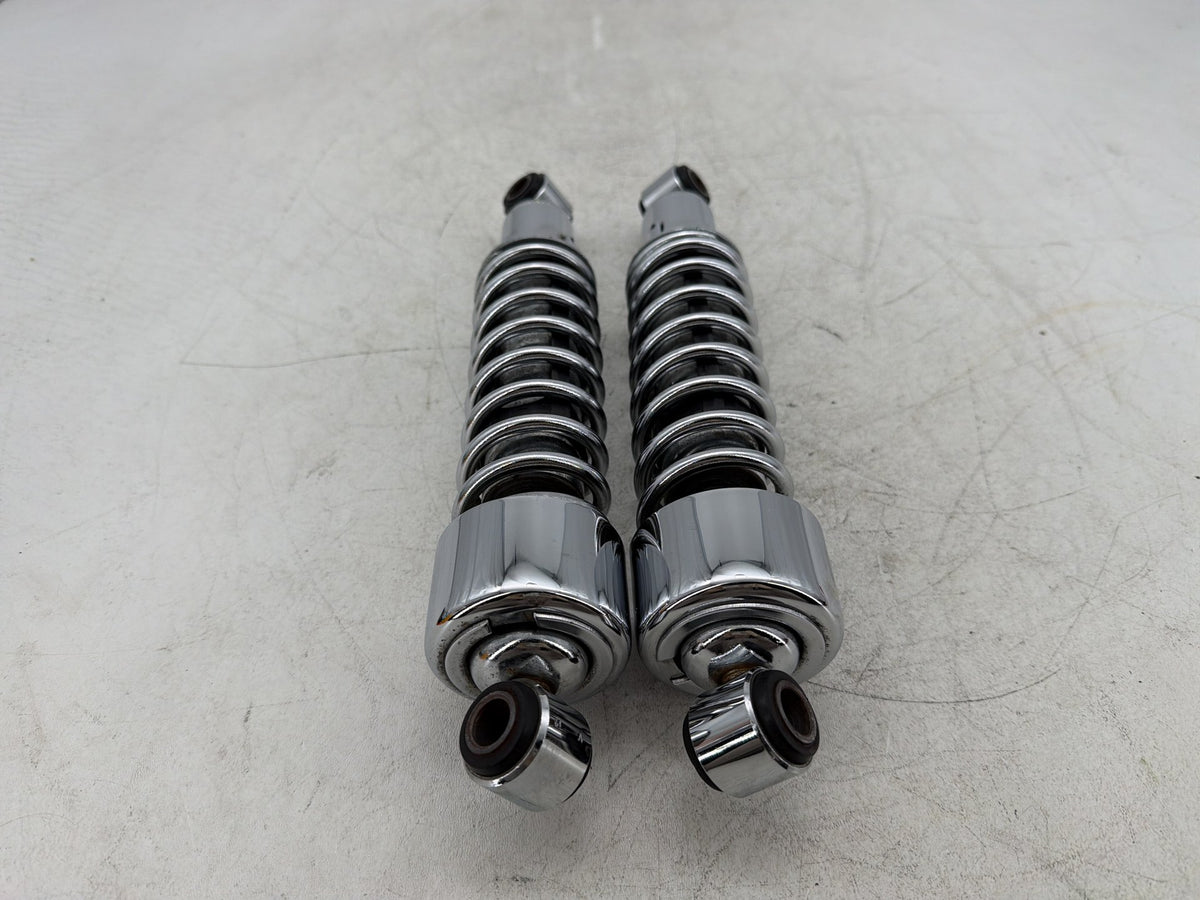 00 Harley Sportster 1200 Custom XL1200C Rear Left Right Shock Absorbers Low 12"