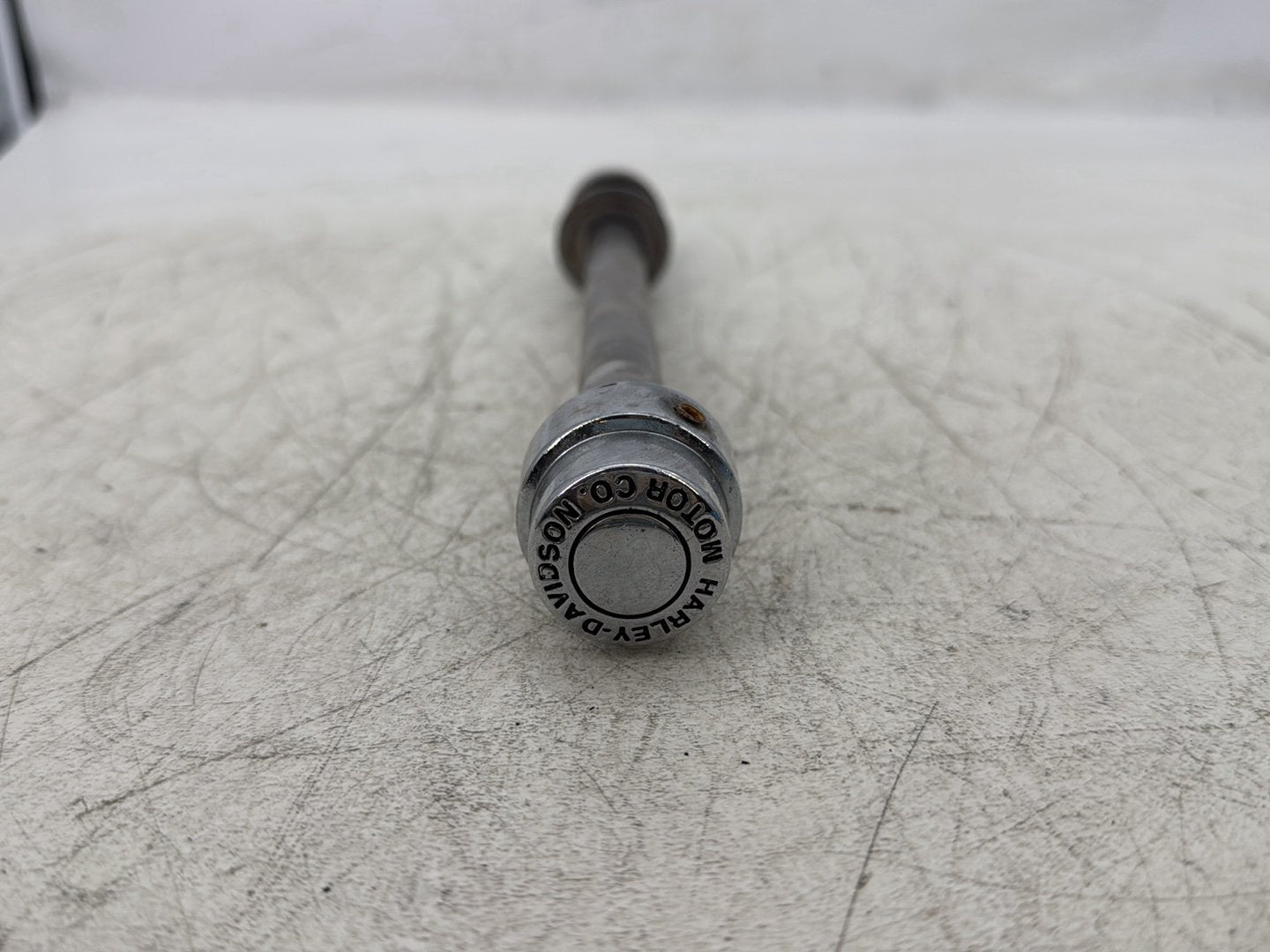 2000 Harley Softail FLSTC Heritage Classic OEM Front Wheel Axle Bolt Shaft