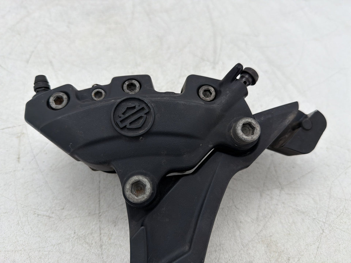2013 Harley Electra Glide Touring FLHTCU OEM Rear Back Brake Caliper w/ Bracket