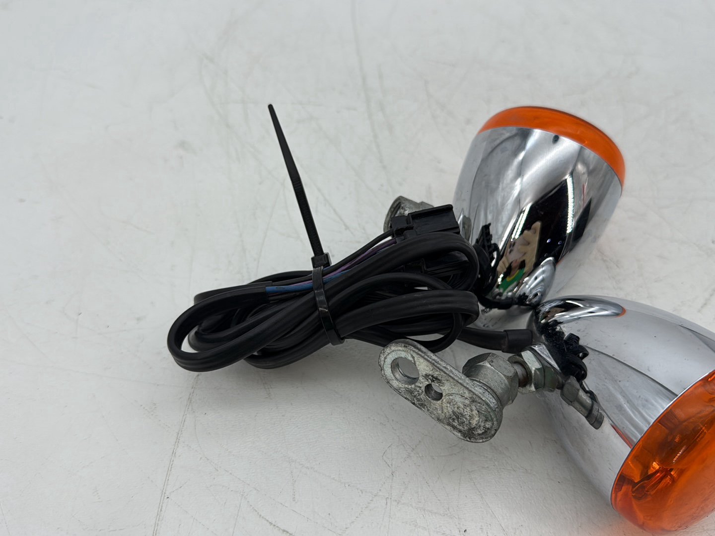 2002 Harley Dyna FXD Super Glide OEM Front Left Right Turn Signal Indicators