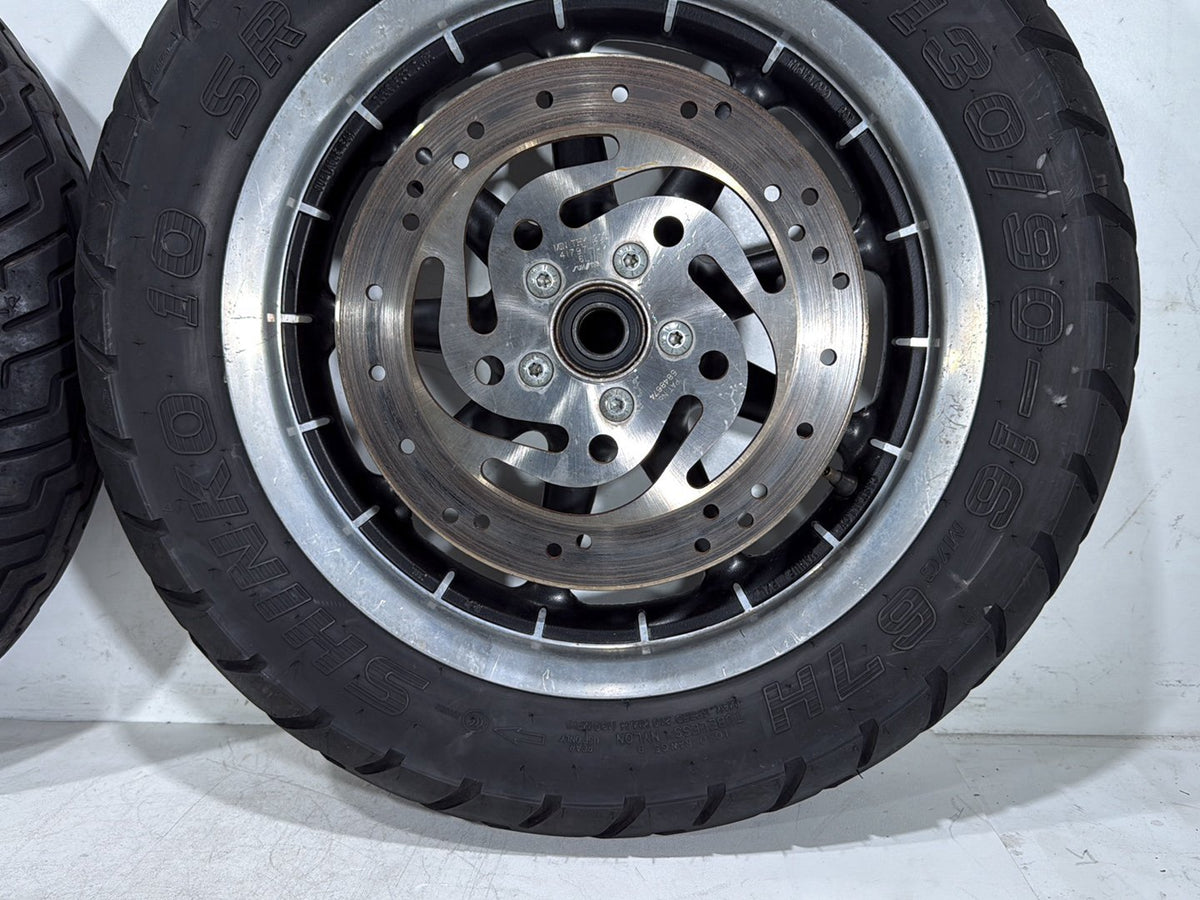 2007 Harley Electra Glide Touring Ultra OEM Front & Rear Wheel Rim Tire 16"