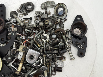 1984 - 1998 Harley-Davidson Touring Electra Glide Classic Hardware Bolts Nuts & Brackets w/ Left Right Fork Swingarm Brackets