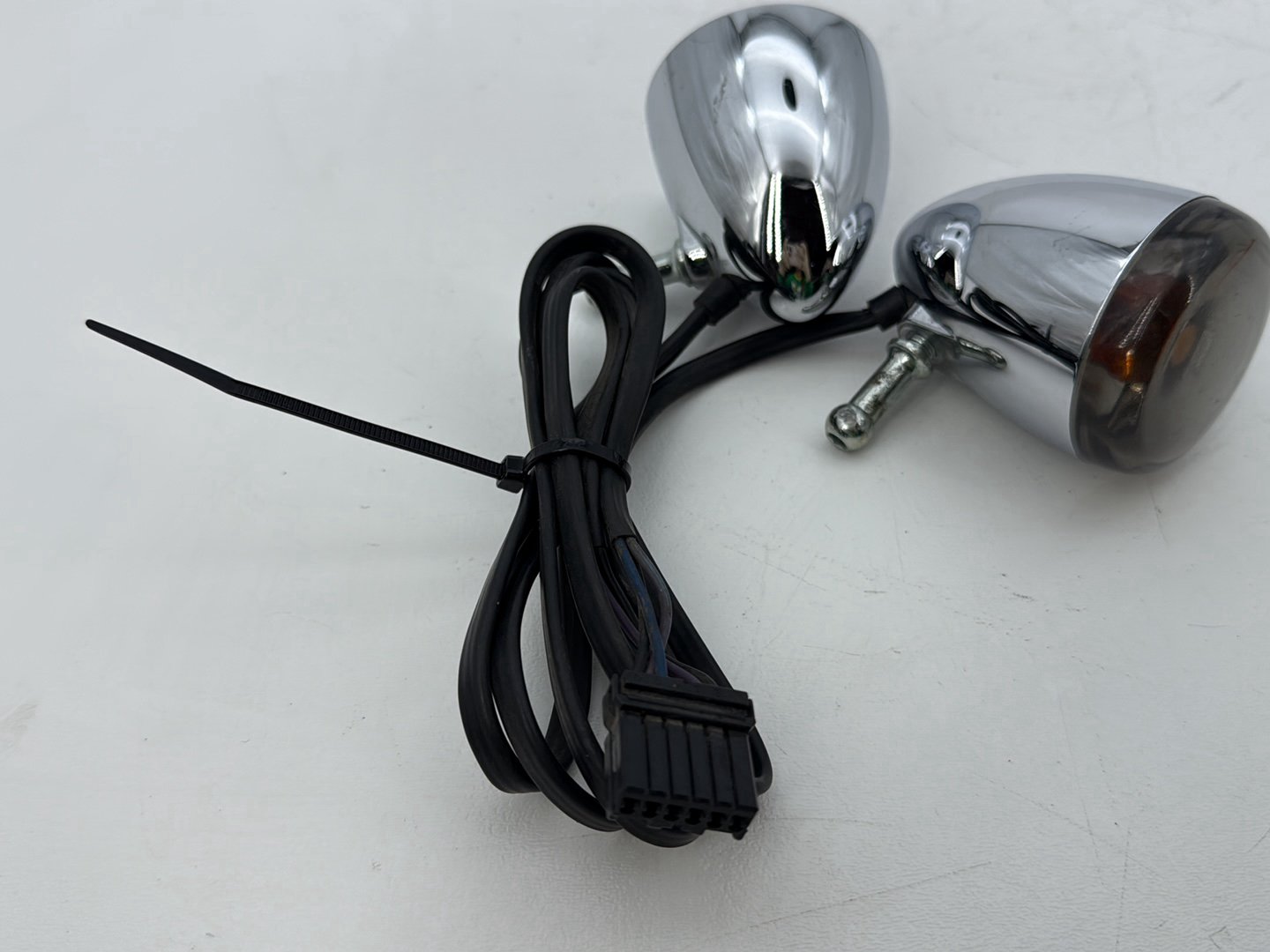 2009 Harley Sportster XL1200C 1200 Custom OEM Front Left Right Turn Signal Indicators