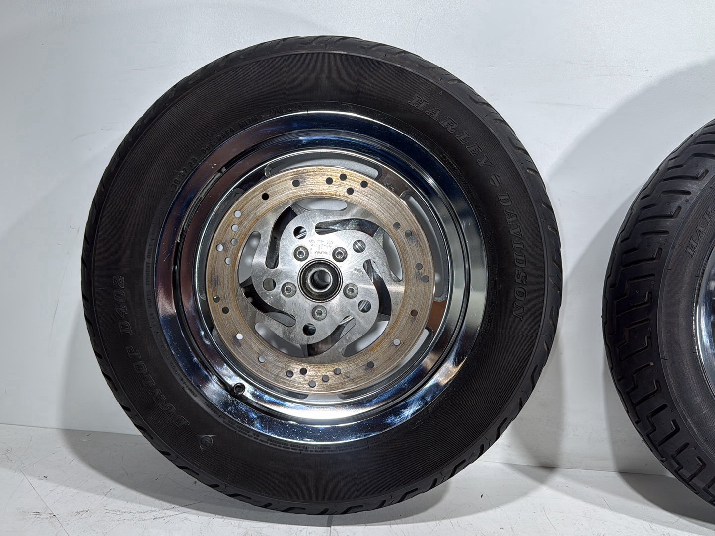 2007 Harley Electra Glide Touring FLHTCUI OEM Front & Rear Wheel Rim Tire 16"