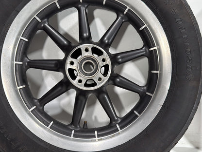 2008 Harley Road King Touring FLHR OEM Front & Rear Wheel Rim Tire