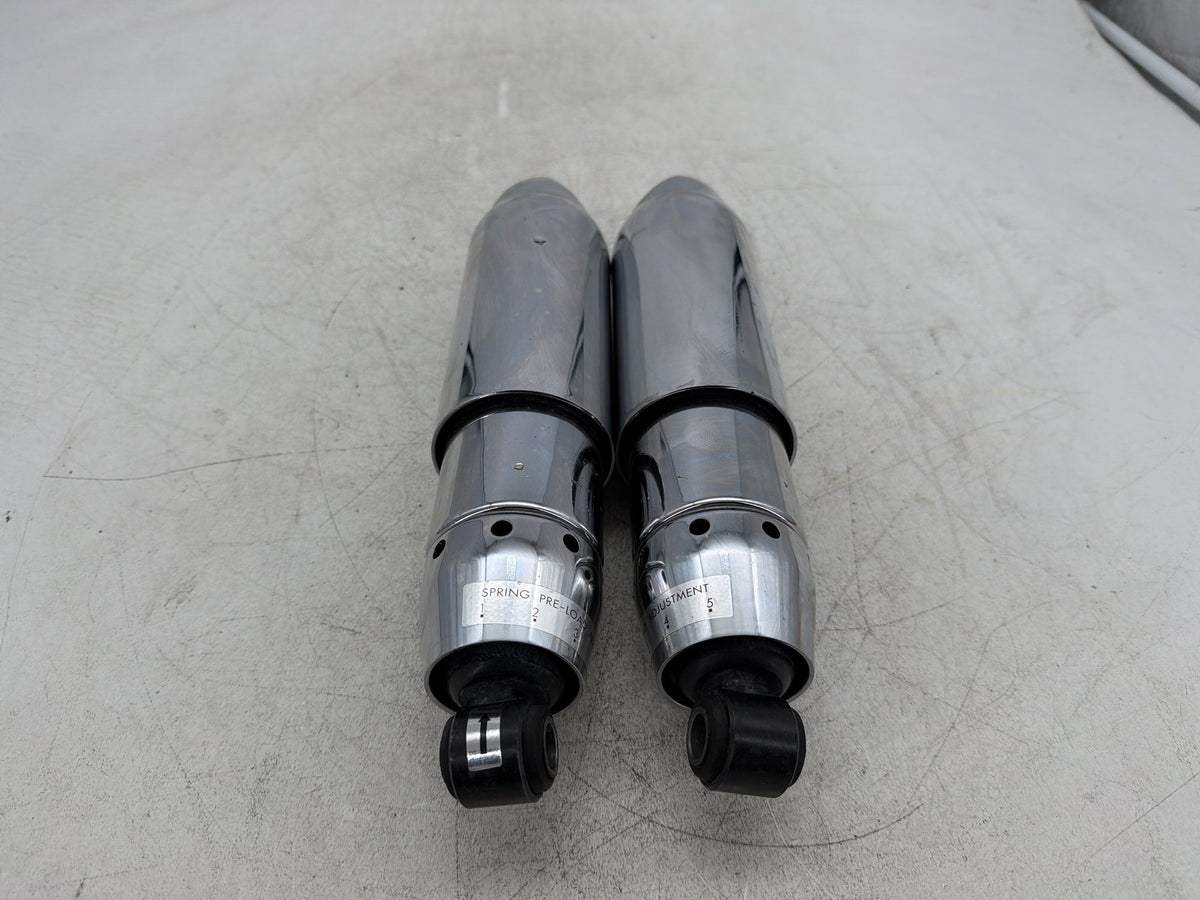 2012 Harley Dyna Fat Bob FXDF 103 OEM Rear Left Right Shock Absorbers 12"