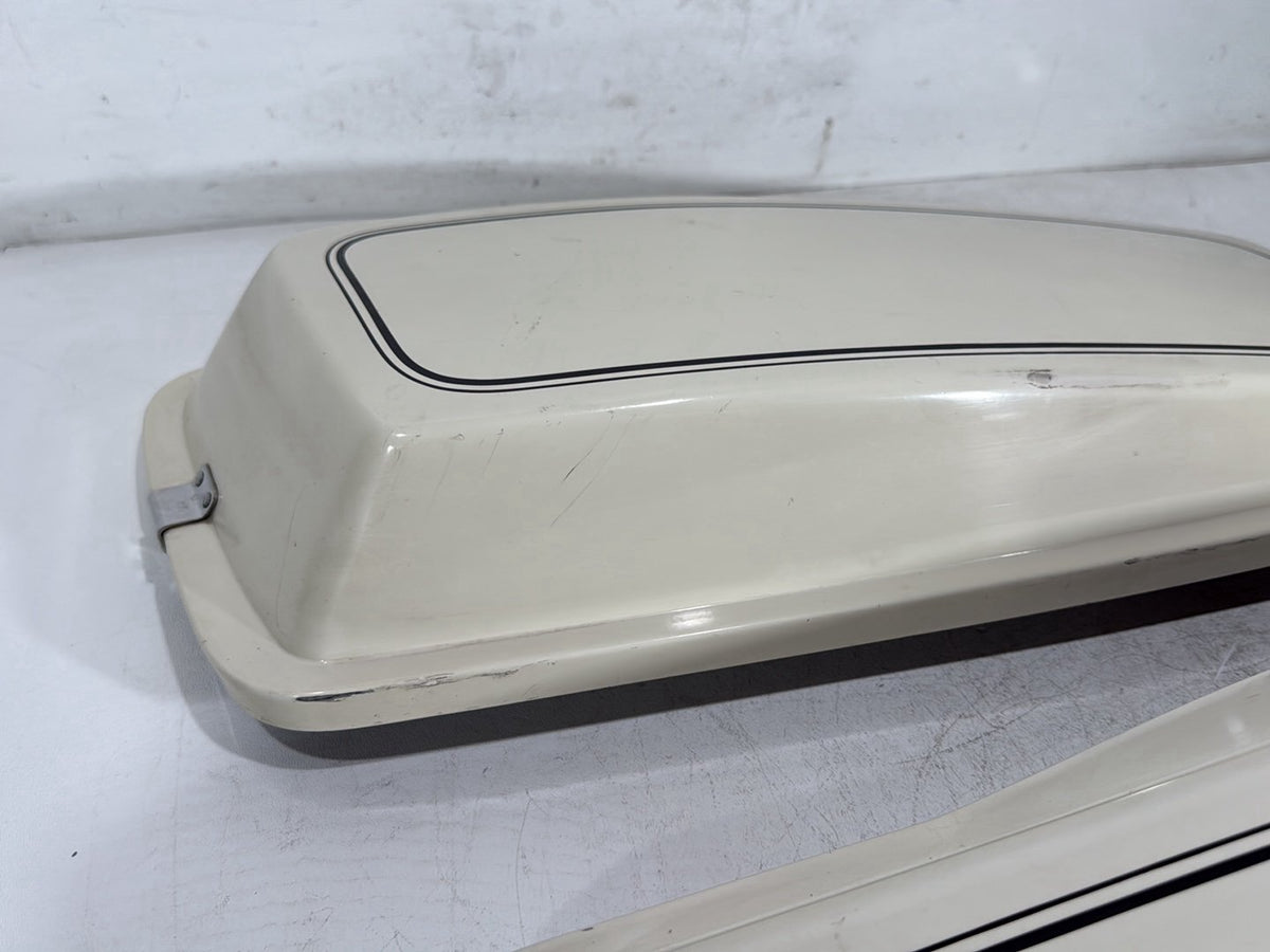 1992 Harley Electra Glide Touring Classic Left & Right Saddlebag Lid Cover Caps