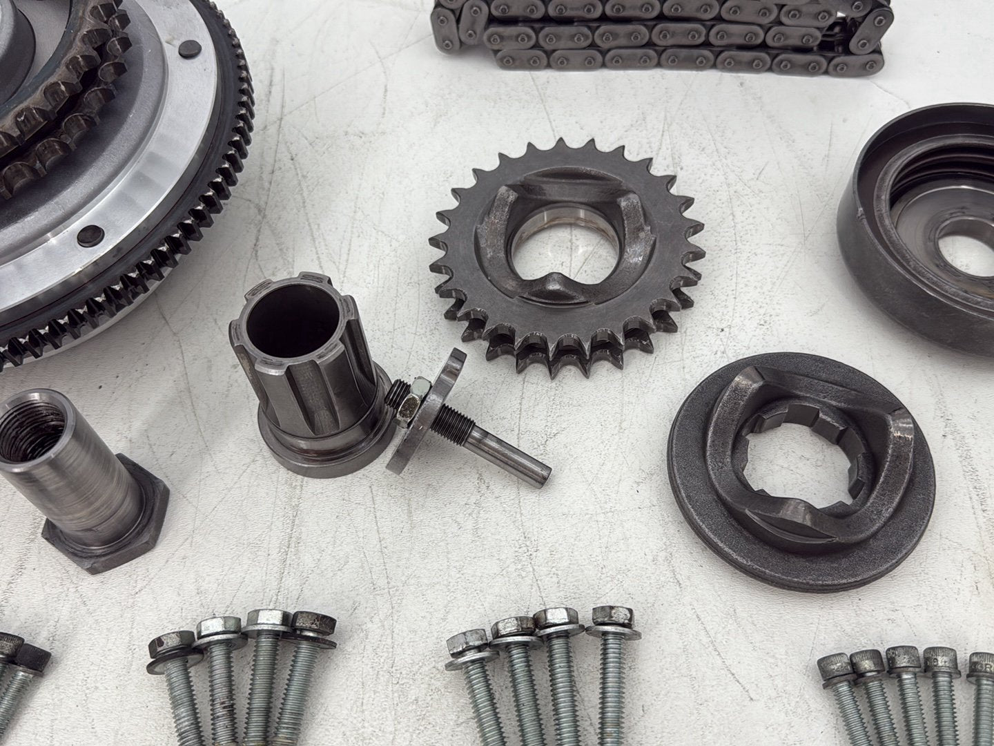 2006 Harley Softail FLSTCI Heritage Classic OEM Clutch Basket Chain Tensioner Kit