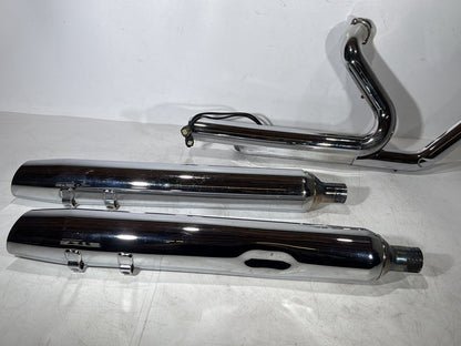 2007 - 2016 Harley-Davidson Touring Electra Glide Ultra Exhaust Header Pipes Muffler 66855-10