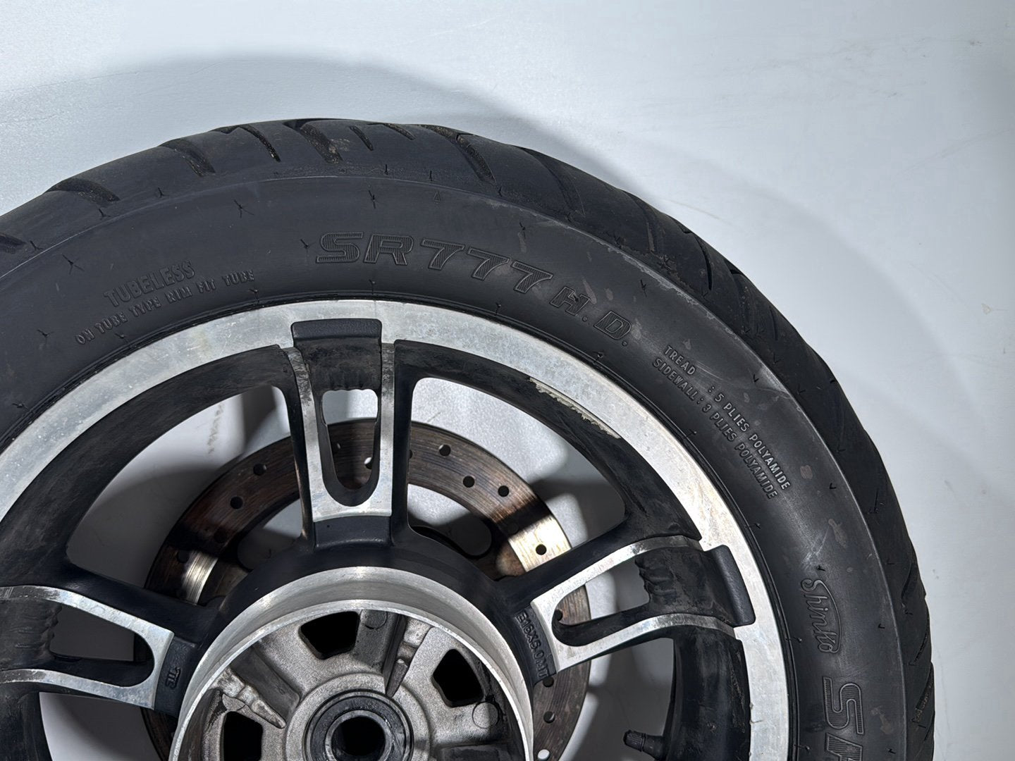 2015 Harley Road Glide Touring FLTRXS OEM Front & Rear Wheel Rim Tire
