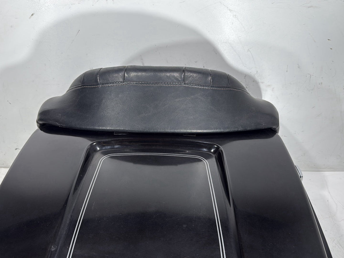 2008 Harley Electra Glide Touring Ultra OEM Pass Backrest Tour Pak Luggage NOKey