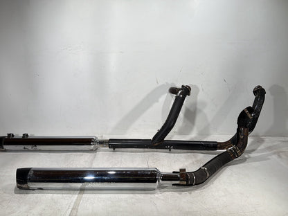 2004 Harley Road King Touring Custom FLHRSI OEM Exhaust Header Muffler Pipes Screamin Eagle