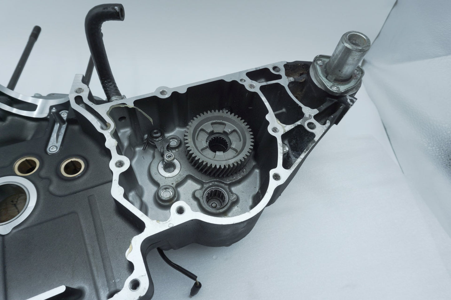 2004 - 2013 Harley-Davidson Sportster Low Crankcase Shaft Engine Motor Cover 24558-06