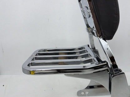 2007 - 2017 Harley-Davidson Dyna Super Glide Custom Rear Sissy Bar w/ Backrest Cushion Pad 52866-06