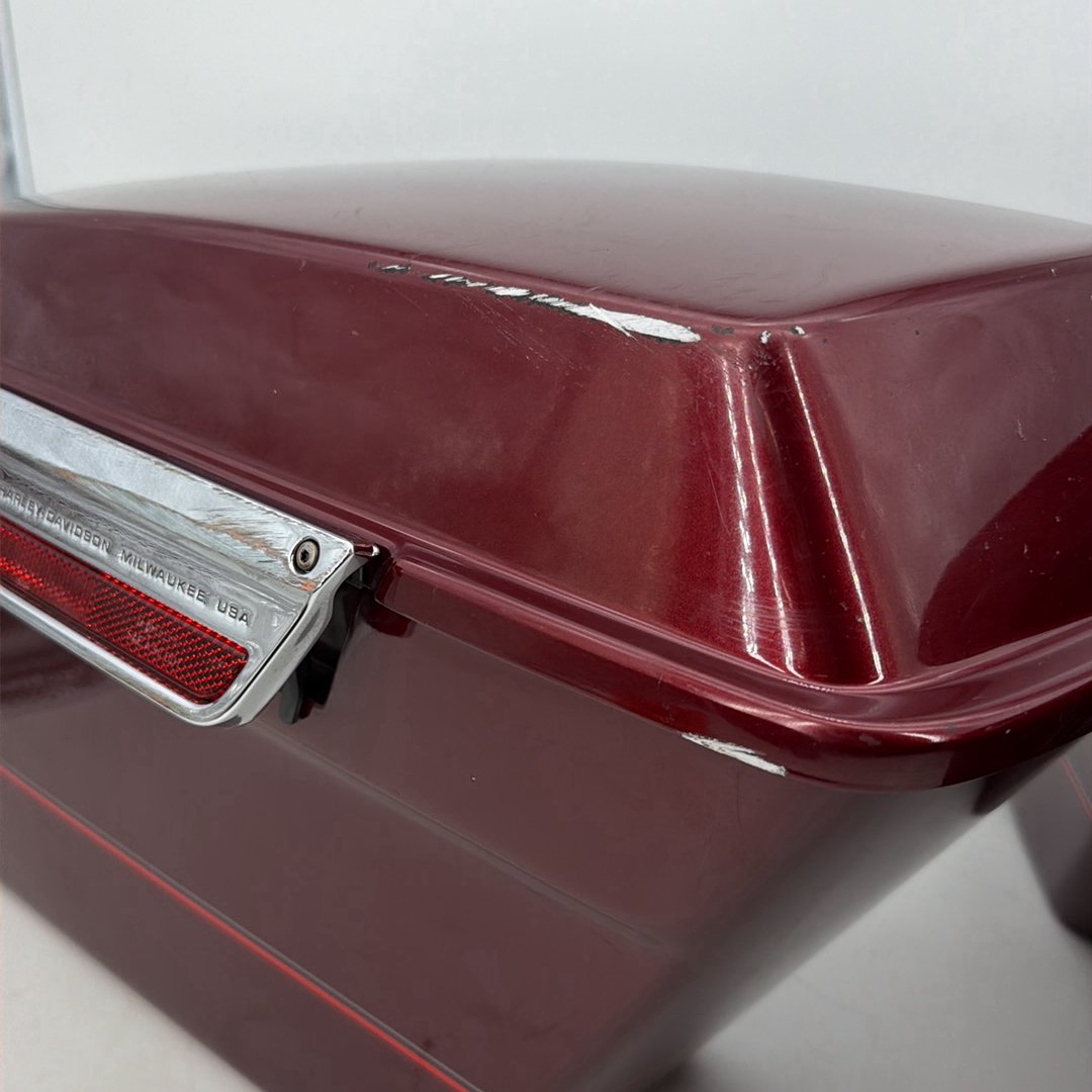 1999 - 2006 Harley-Davidson Touring Road King Left Right Saddlebags Luggage NOKey 90752-93