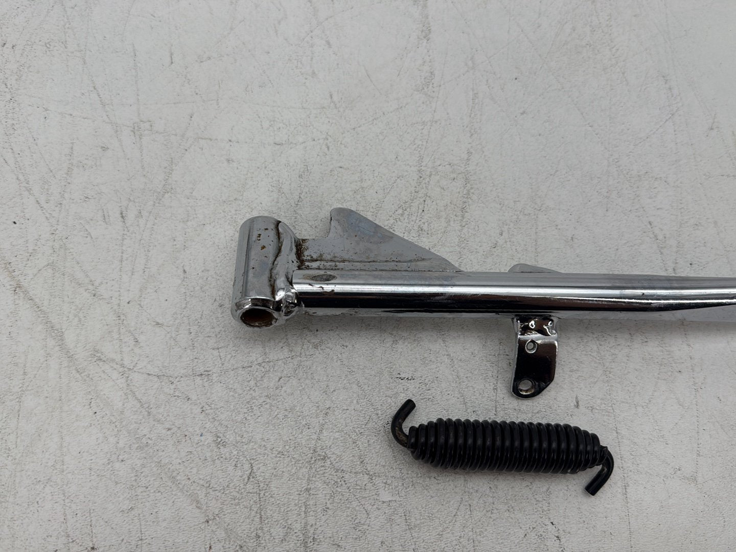2001 Harley Sportster 883 Hugger XLH883 OEM Left Side Jiffy Kick Stand & Spring