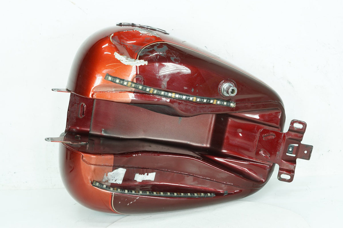 08 Harley Touring Electra Glide Ultra Fuel Gas Tank Gasoline Reservoir >DENTED<