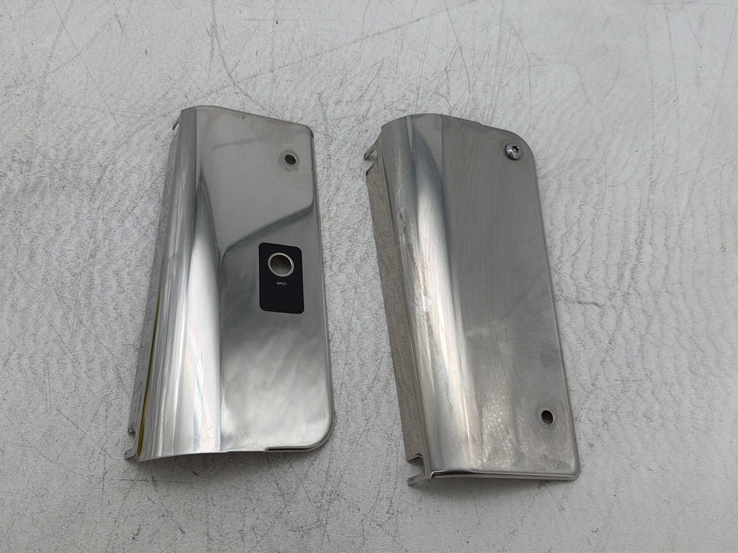 2011 Harley Heritage Softail Classic FLSTC OEM Front Left & Right Fork Side Covers