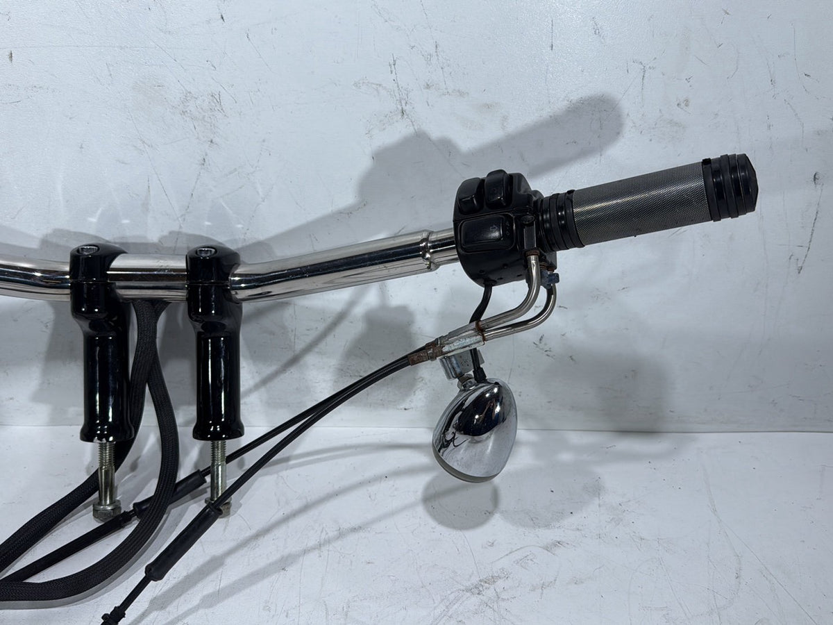 2008 Harley Dyna Fat Bob FXDF OEM Handlebars Left Right Switches Controls