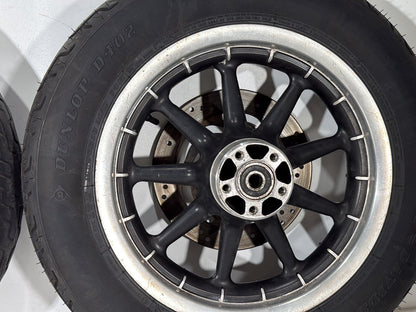 1999 - 2006 Harley-Davidson Touring Electra Glide Classic Front & Rear Wheel Rim Tire 43402-00B