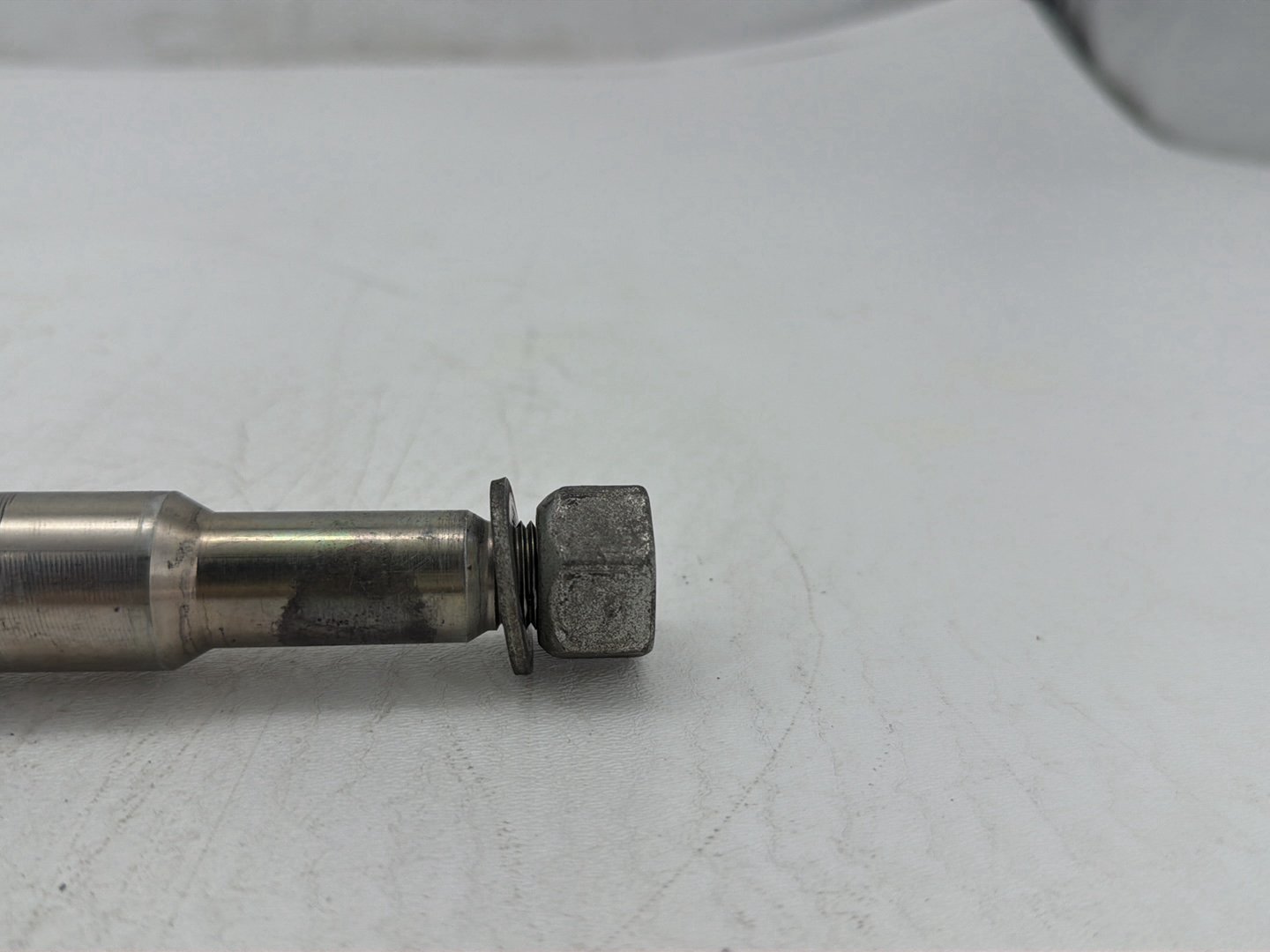 2009 Harley Dyna Street Bob FXDB OEM Front Wheel Axle Bolt Shaft