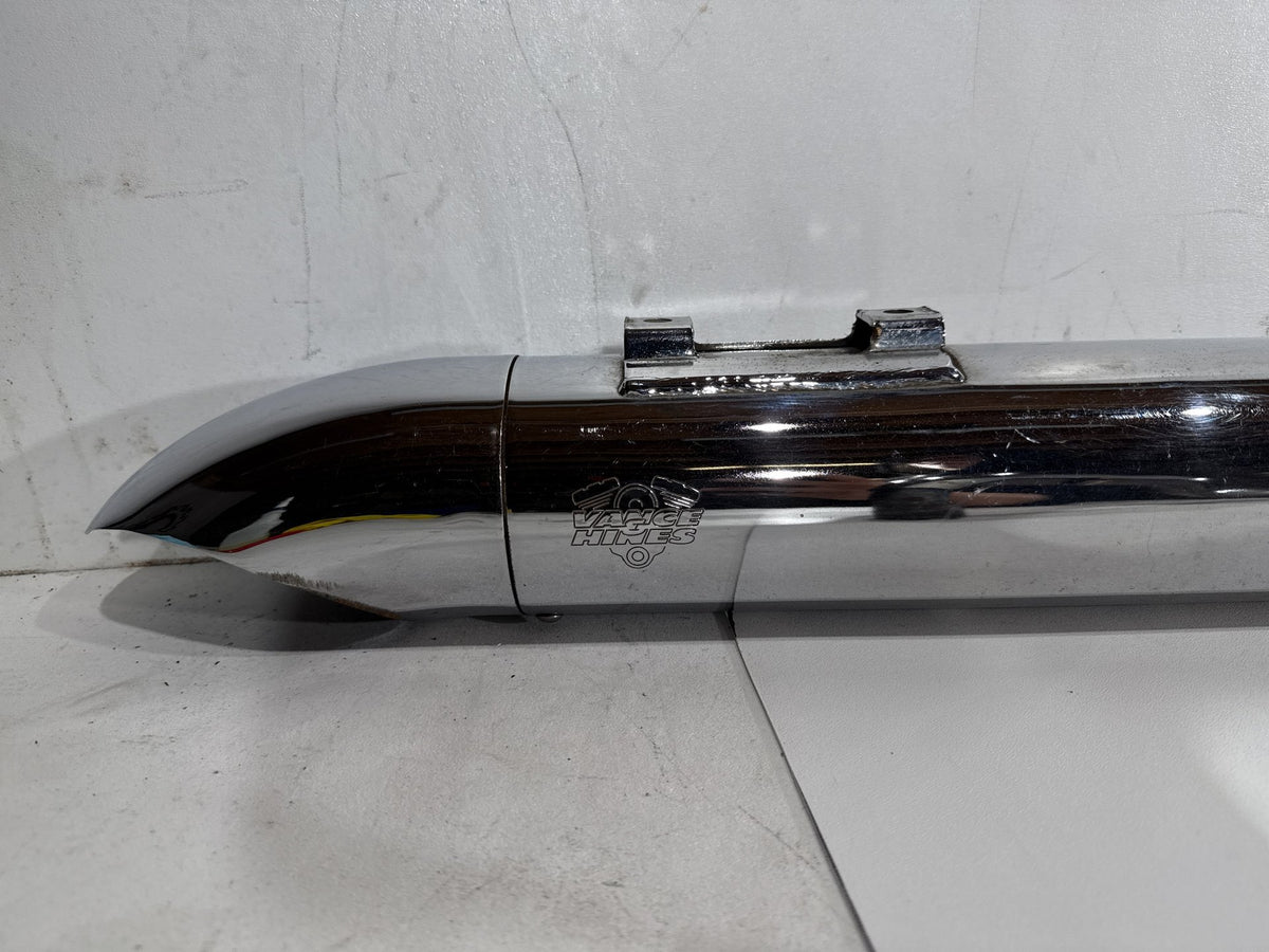 06 Harley Road King Touring Custom Exhaust Header Pipes Vance & Hines Scratched
