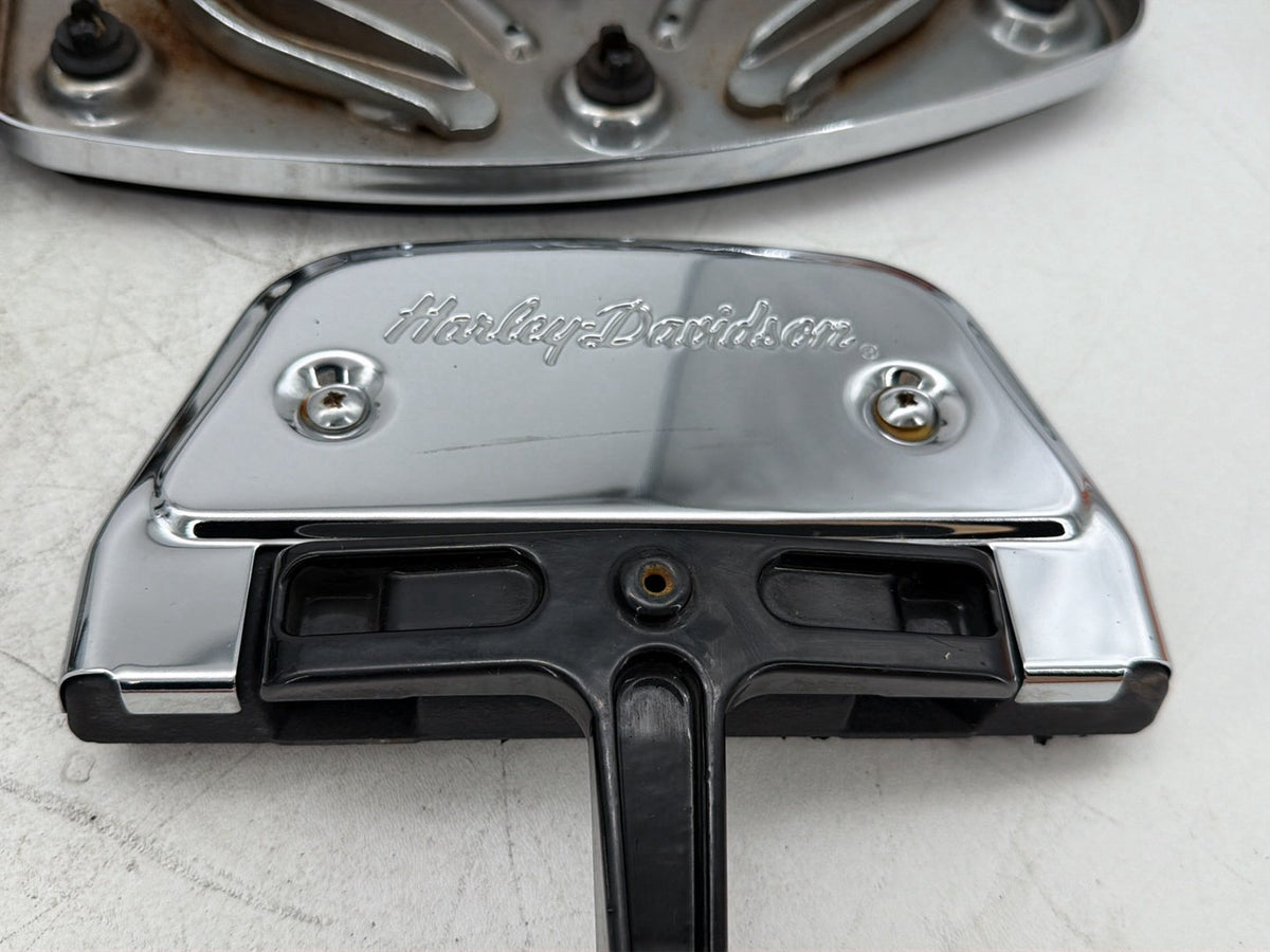 07 Harley Electra Glide Touring OEM Left Right Driver Pass Floorboard Foot Rest