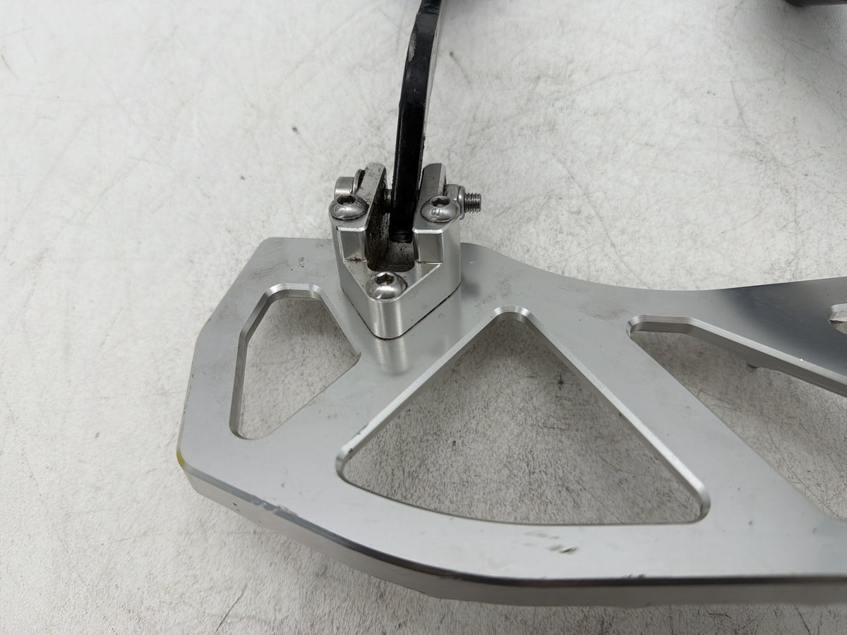 2011 Harley Electra Touring Police Right Driver 1 Floorboard Foot Rest Billet