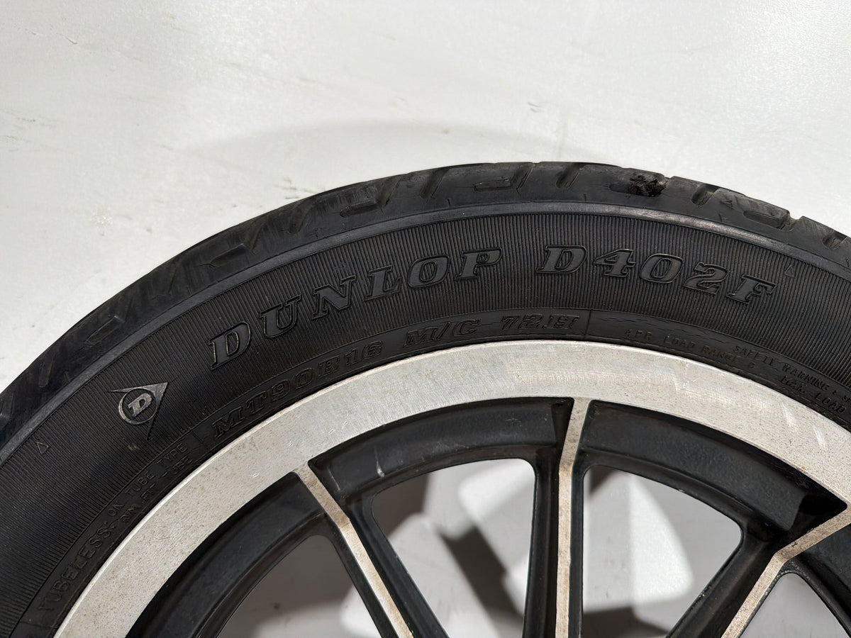 91 Harley Electra Glide Touring Classic Front & Rear Wheel Rim Tire MT90B16 16"
