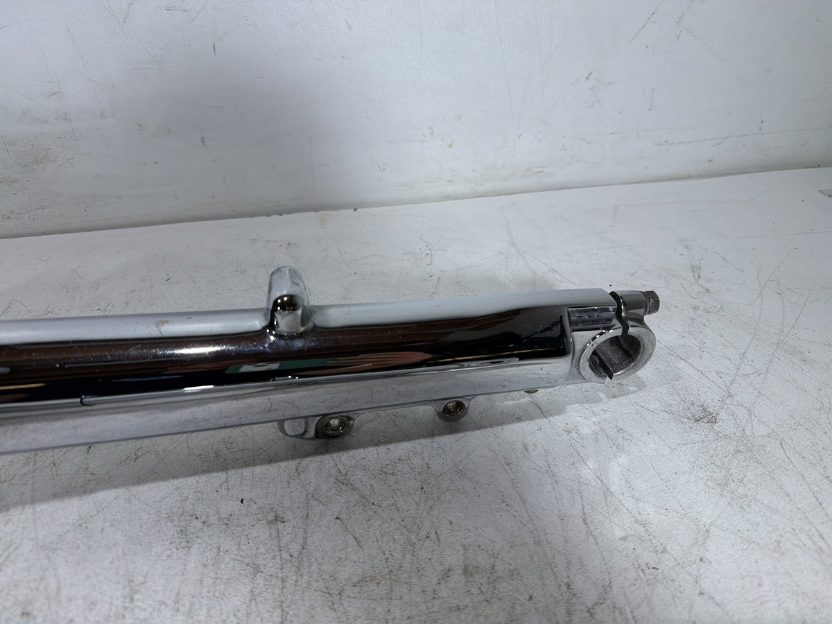 04 Harley Electra Glide CVO Eagle Front Triple Tree Set LH RH Fork Legs Sliders