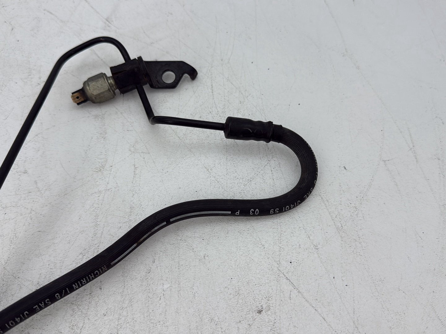 2009 Harley Sportster 883 Low XL883L OEM Rear Brake Hose Line Pipe