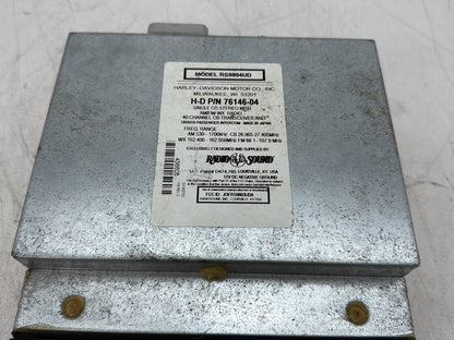 2005 Harley Electra Glide Touring Ultra FLHTCUI OEM Radio AM FM Cassette Player Audio 76164-98