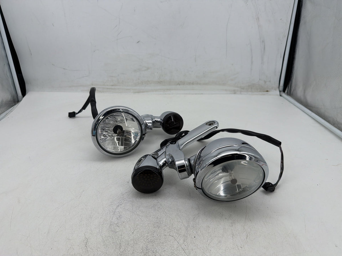11 Harley Street Glide Touring FLHX OEM Front Left Right Turn Signal Indicators