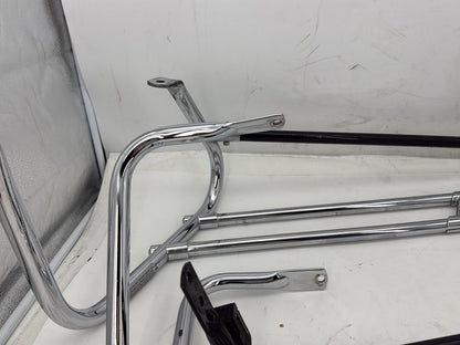 2006 Harley Road King Touring FLHRCI Classic OEM Rear Left Right Saddlebag Guard Rails Bar