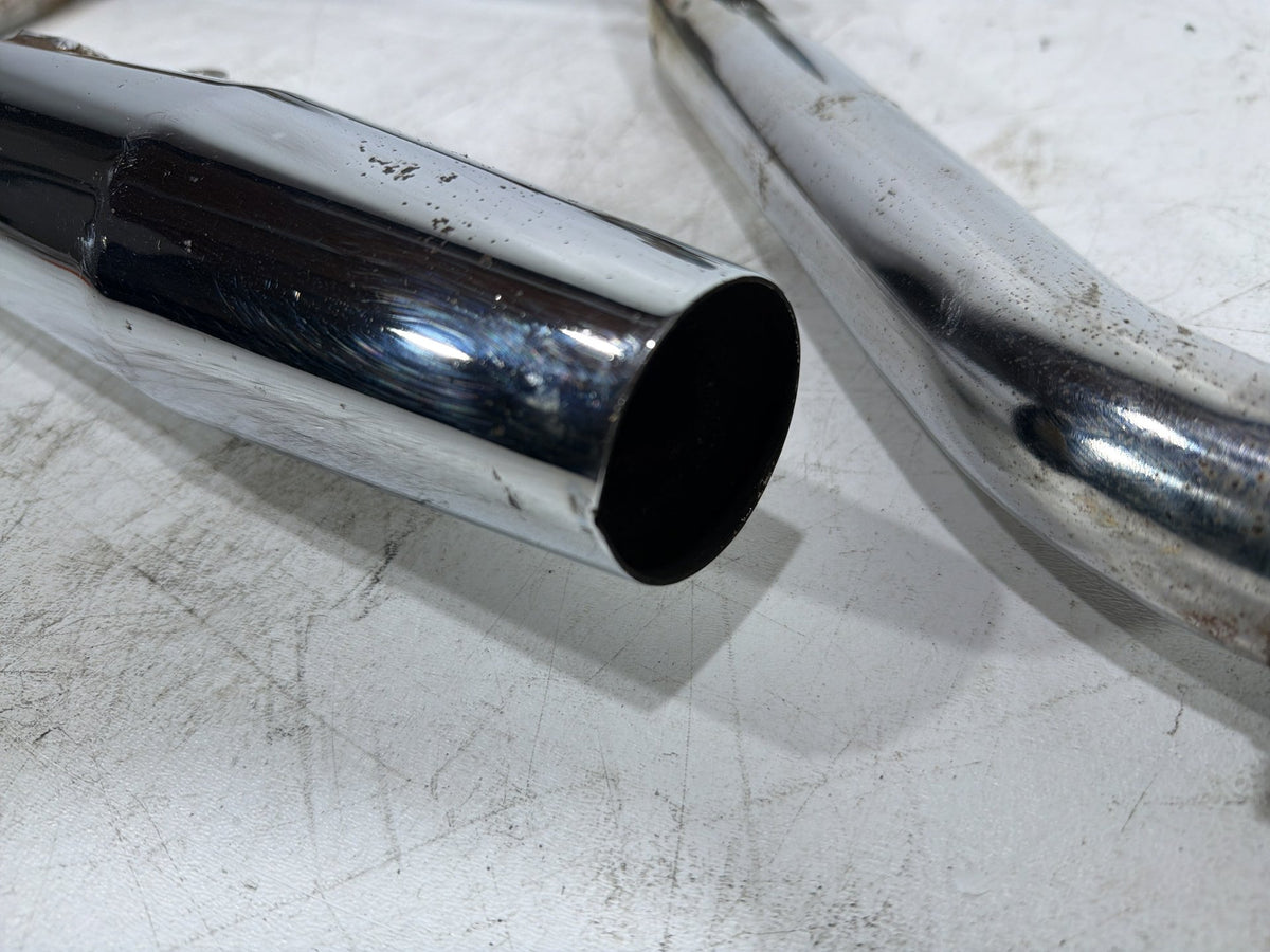 1991 Harley Sportster 883 Deluxe XLH883 OEM Exhaust Header Pipes Muffler