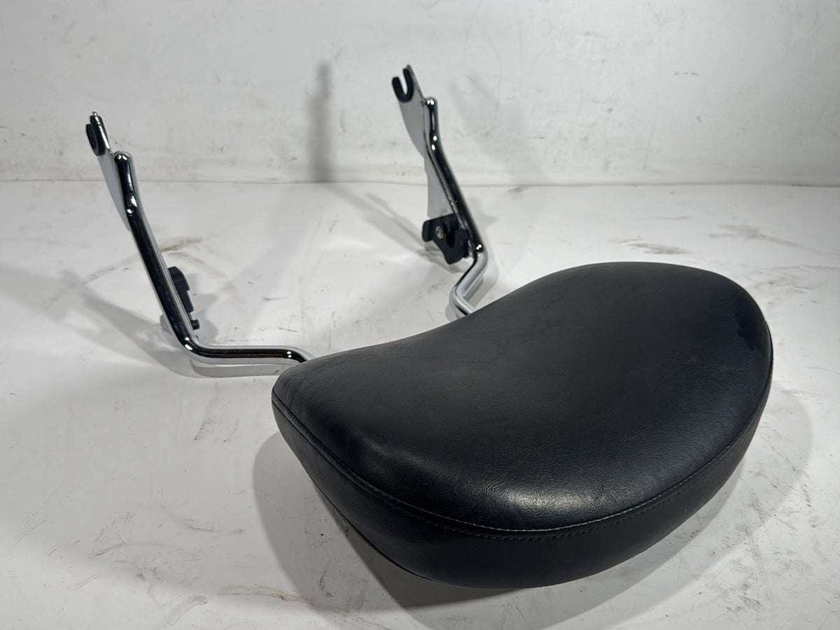 2014 Harley Street Glide Touring FLHXS OEM Rear Sissy Bar w/ Backrest Cushion Pad