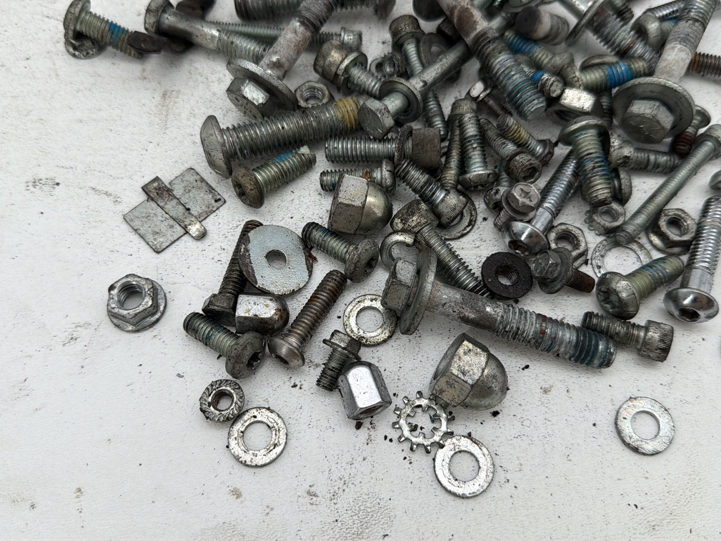 2008 Harley Dyna Fat Bob FXDF OEM Hardware Bolts Nuts & Brackets