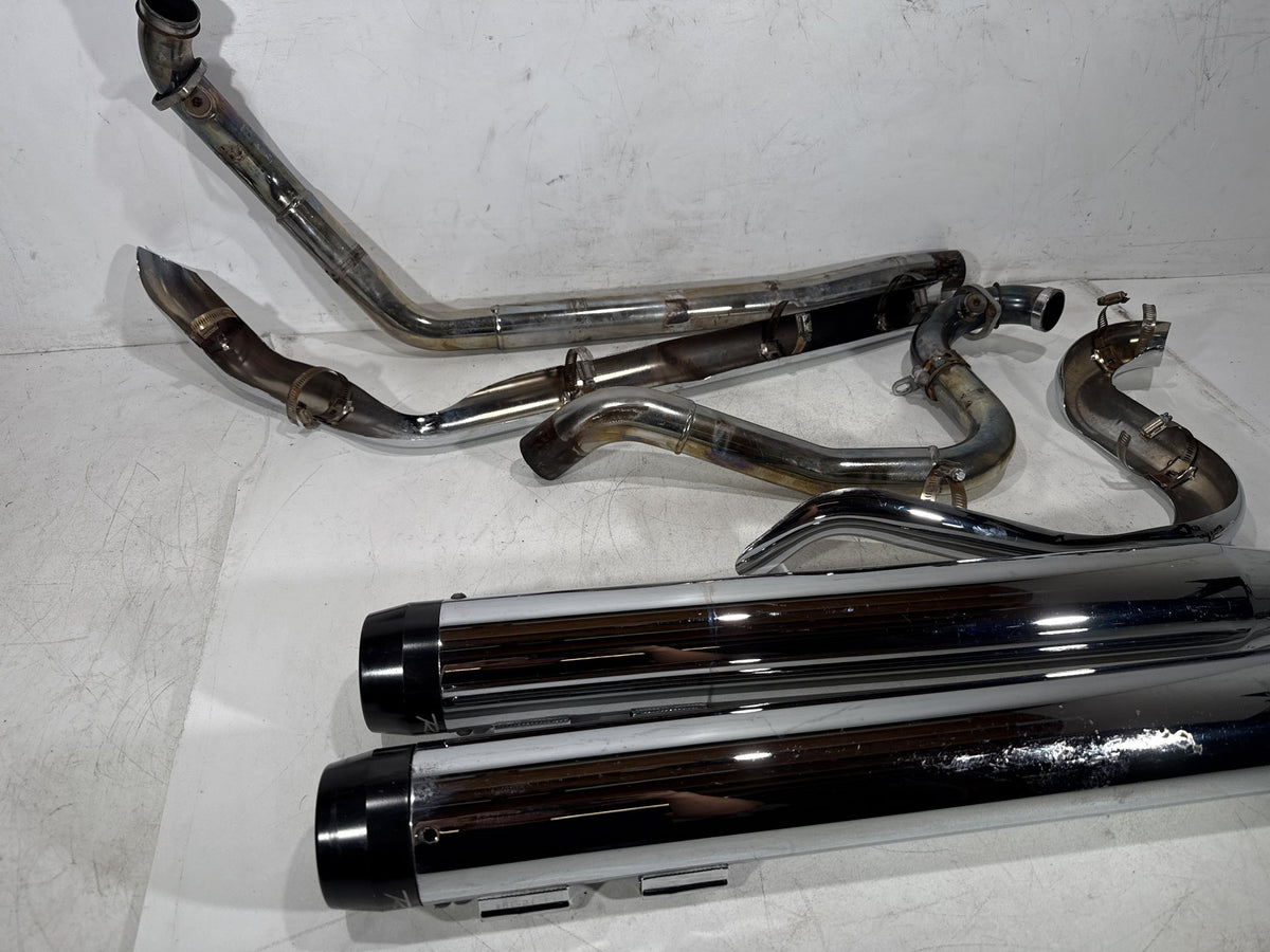 2002 Harley Electra Glide Touring Classic Exhaust Header Pipes Muffler RINEHART