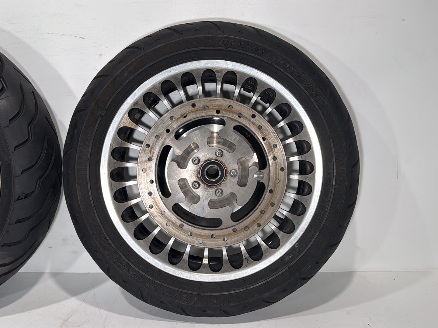 2007 - 2012 Harley-Davidson Touring Road Glide Front & Rear Wheel Rim Tire 	43493-09